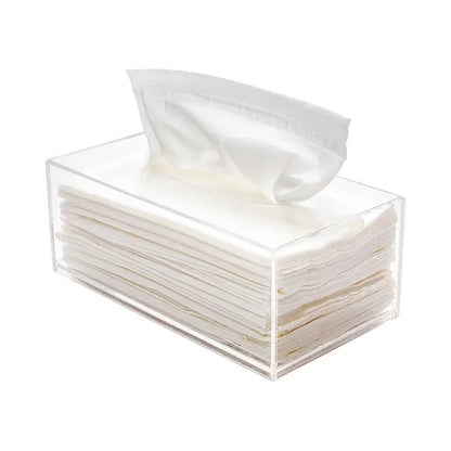 Clear Tek Acrylic Tissue Box