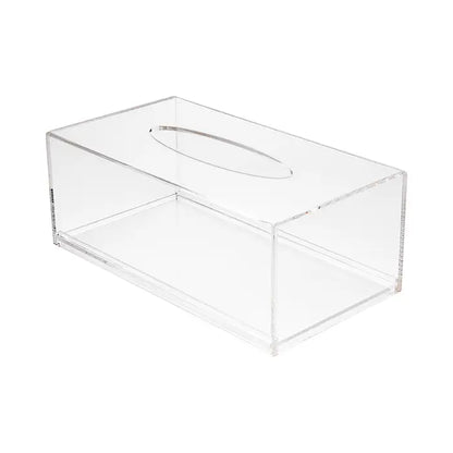 Clear Tek Acrylic Tissue Box