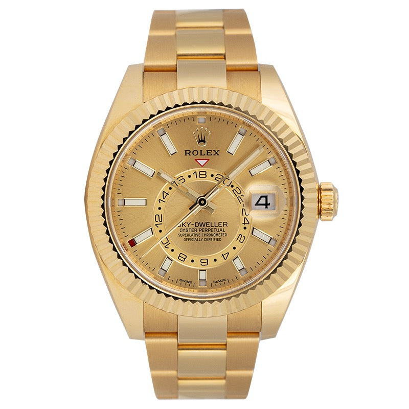 ROLEX SKY DWELLER 42mm MENS WATCH