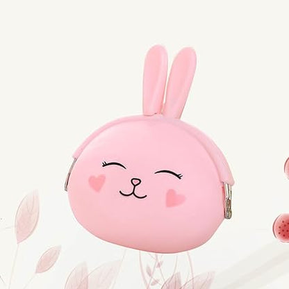 Cartoon Rabit Design Coin Case (Pair of 2)