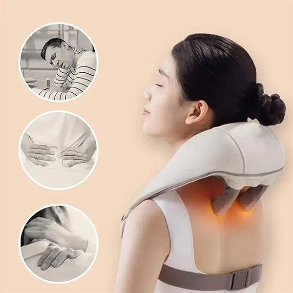 PAKMEZ Massagers For Neck And Shoulder With Heat