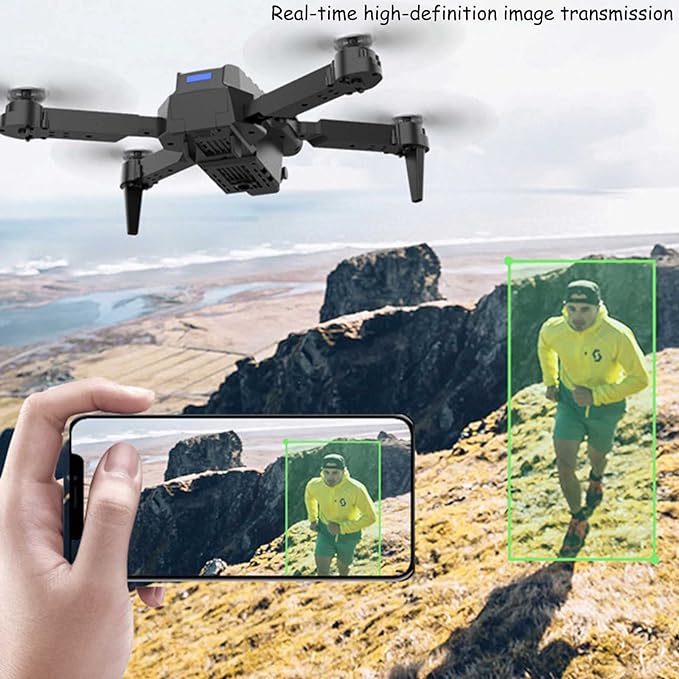 E99 Pro Drone Camera with Dual 720p Cameras Foldable Design