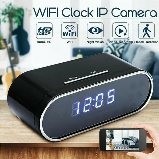 Mini Desk Digital Camera Clock