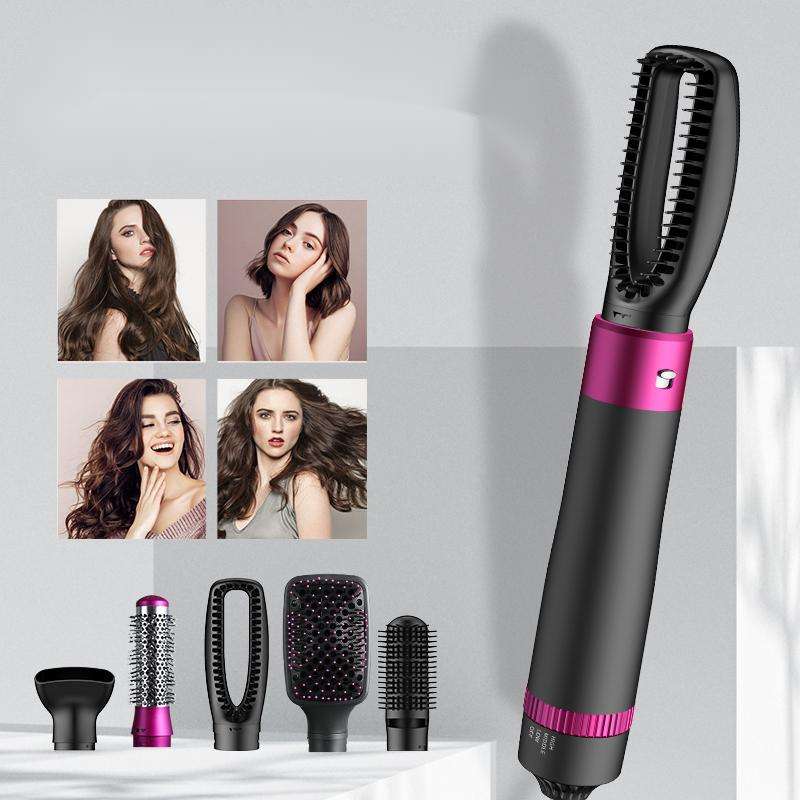 HOT AIR BRUSH | DRY, STYLE, AND VOLUMIZE | IONIC TECHNOLOGY (5-IN-1)