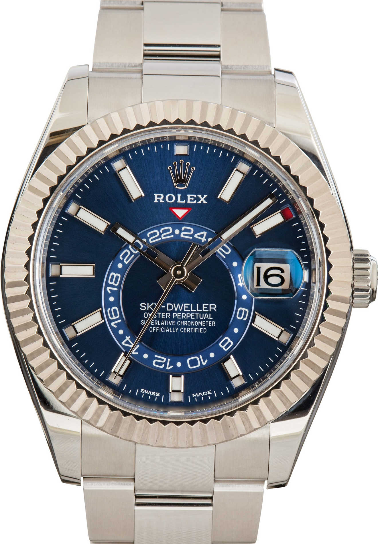 ROLEX SKY DWELLER 42mm MENS WATCH